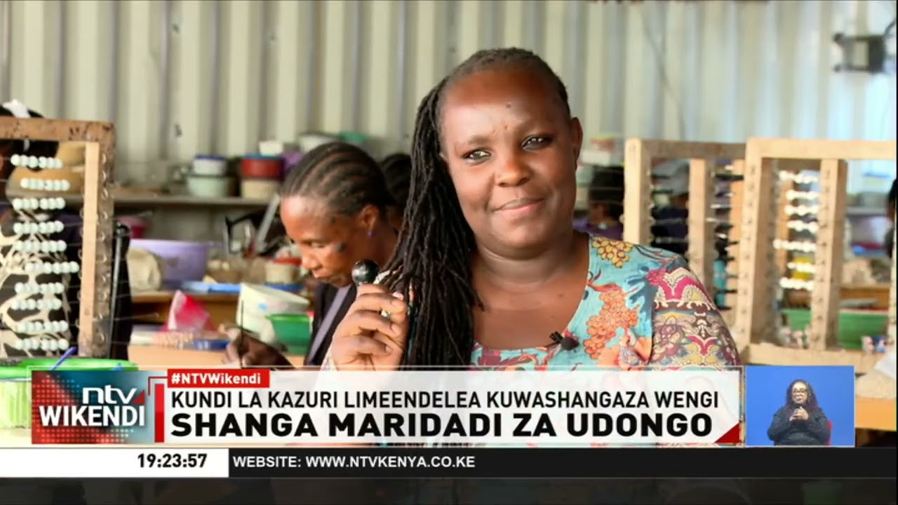 Wanawake wa Kazuri watengeneza shanga za kipekee kutokana na udongo Mlima Kenya