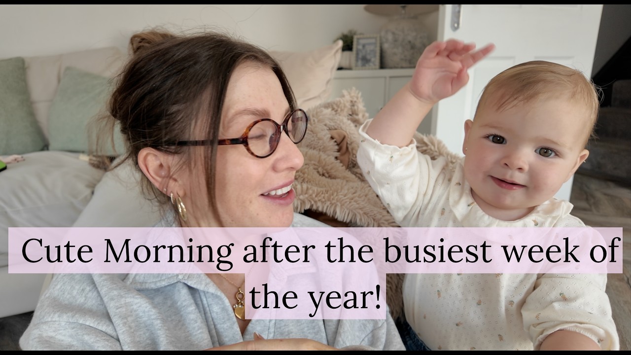 A slow and relatable Mum Morning ❤️ After a VERY busy birthday weekend...