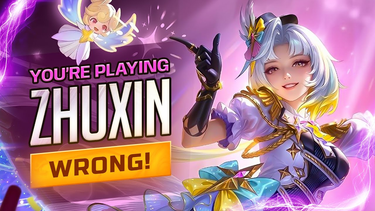 Как выжить, играя за Чжусина, даже если ваша команда проигрывает — геймплей нового облика Чжусина...