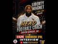 New Liberty Magnet Patriots Head Football Coach Interview