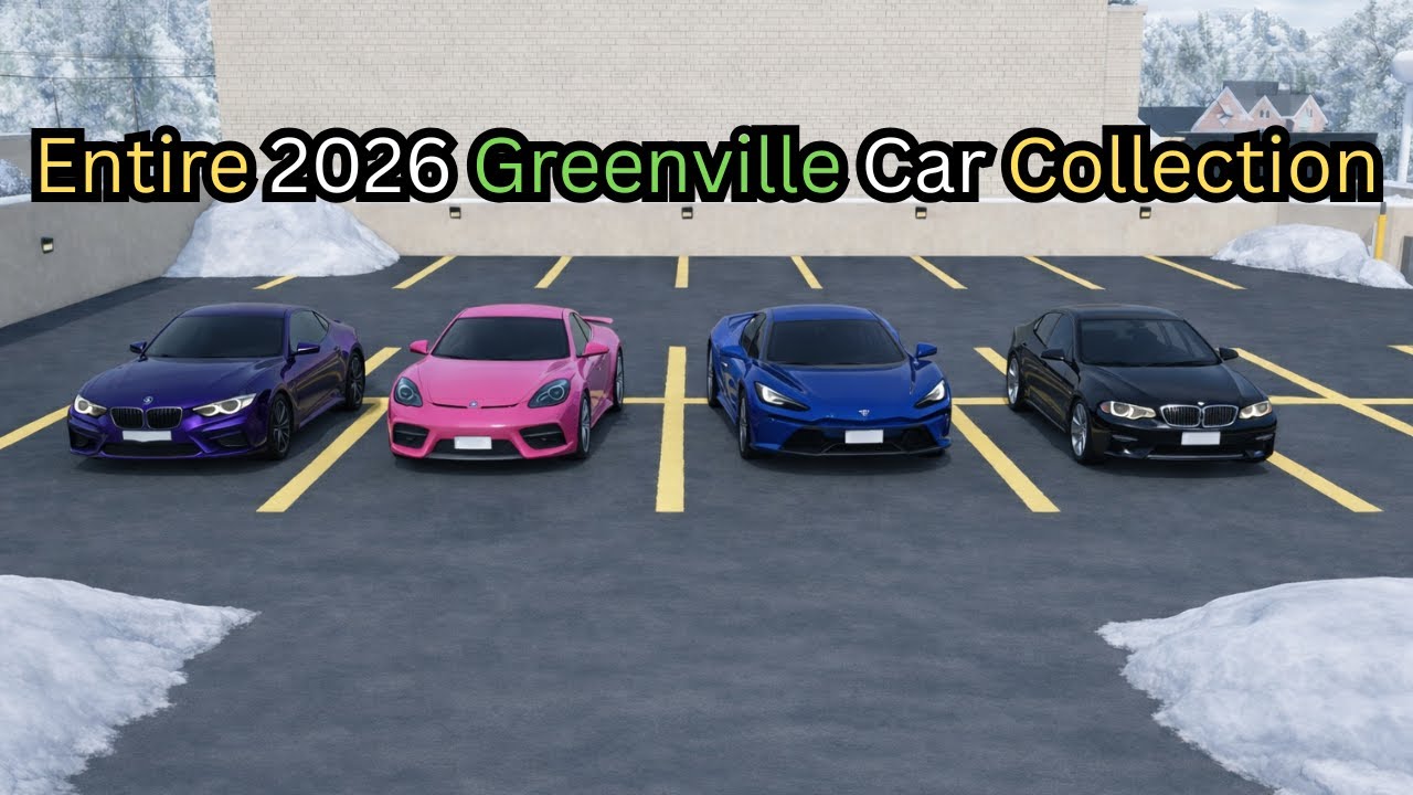 My ENITRE 2026 Greenville Car Collection