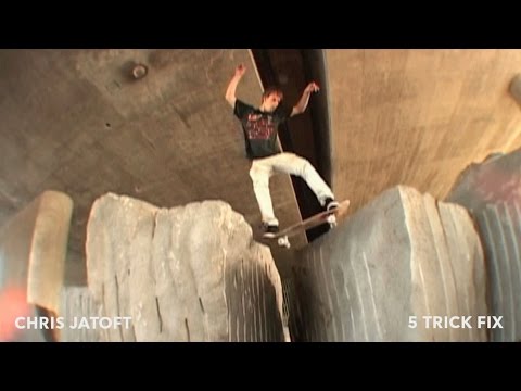 5 Trick Fix: Chris Jatoft | TransWorld SKATEboarding