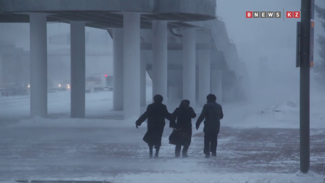 Астана буран 11 01 2018