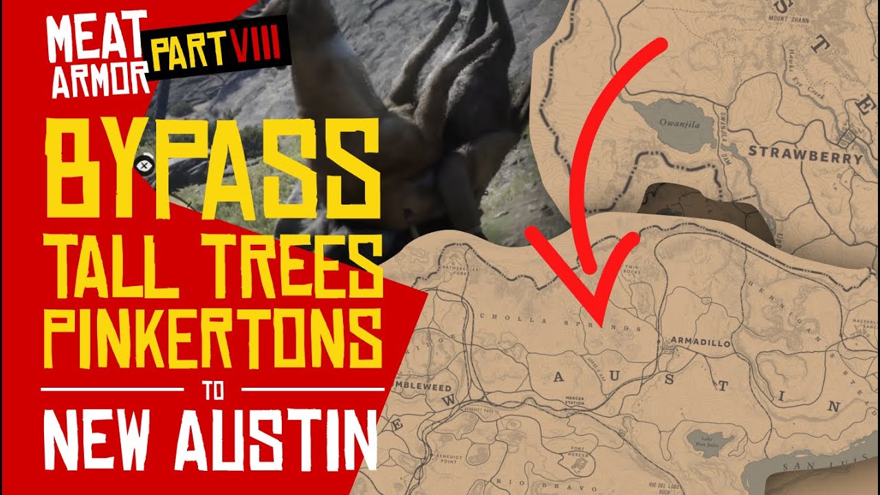 Bypass Tall Trees/Pinkertons going to New Austin as Arthur Chapter 2 ...