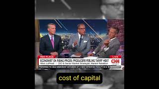 Don't be a panican. Corporations are eating the tariffs! #inflation #CNN #newsnight