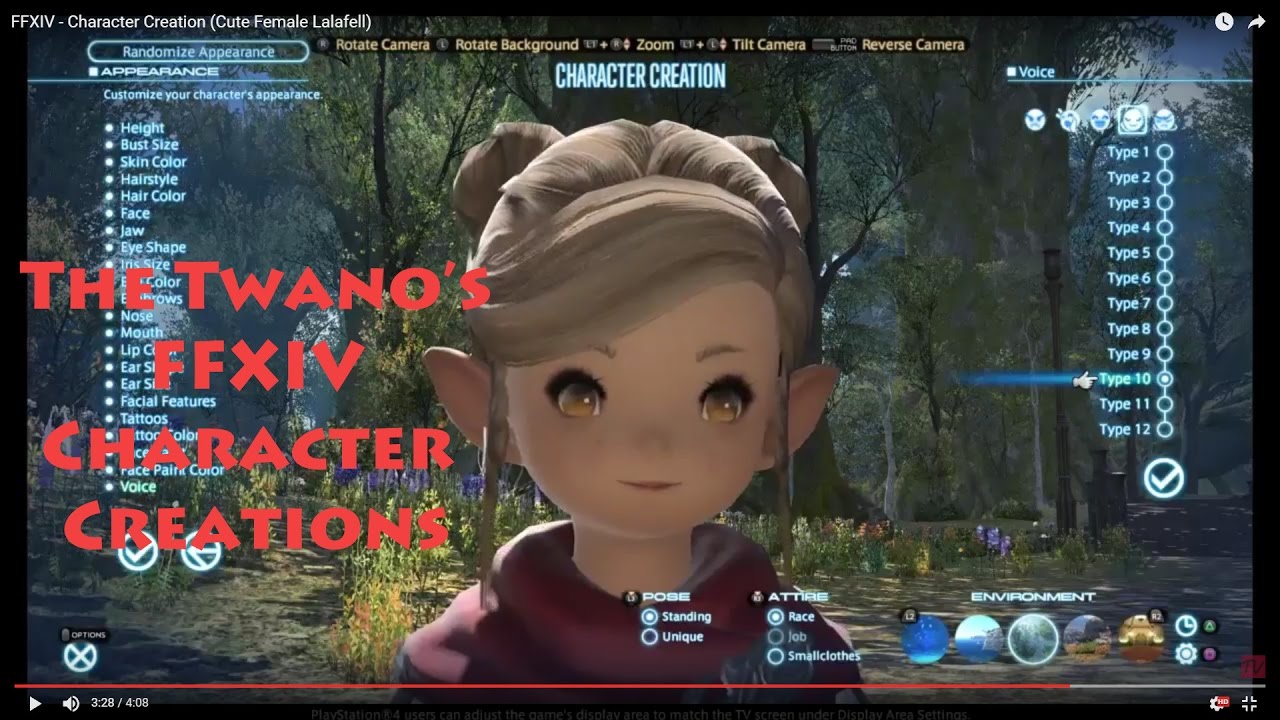 final fantasy xiv character creation lalafell