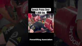 Bench Press Over 1,000 lbs! #benchpress #worldrecords #strongestman #bicepsworkout #marlonladd