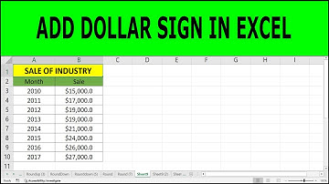How to Add the Dollar Sign ($) in Excel