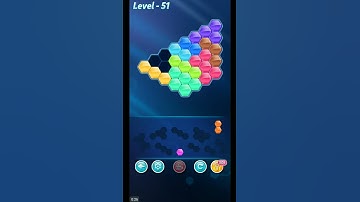 BLOCK HEXA PUZZLE LEVEL 51 ANSWERS MASTER LEVEL PACK