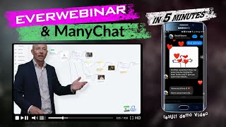 How to create an EverWebinar Sign-Up Chatbot in 5 Minutes with a ManyChat Template - Chat Preview