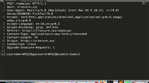 81  FFUF Login Authentication FUZZ
