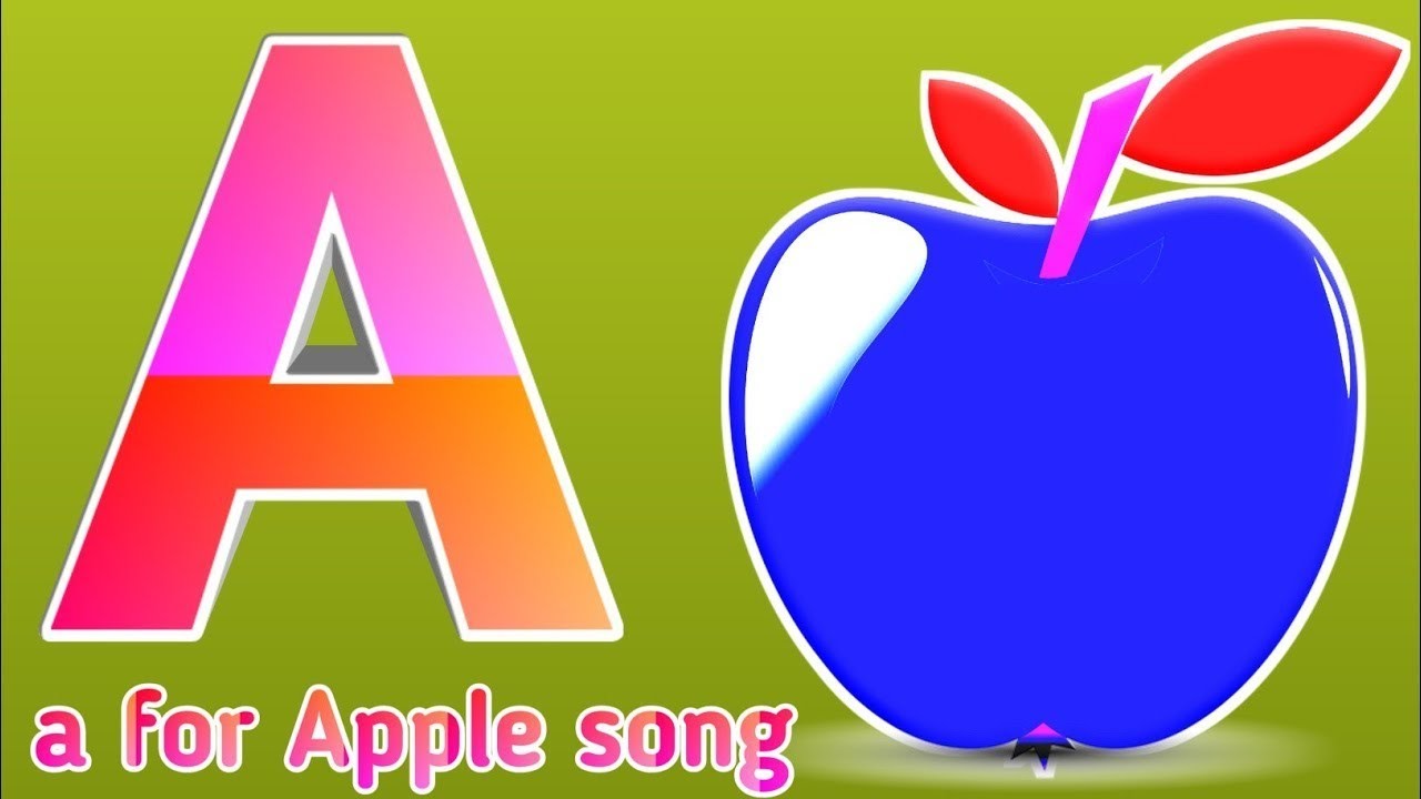 A For Apple B For Ball I Abcd Song I Abcd Rhymes I Abc Song Nursery ...