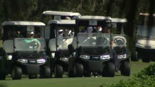 Trump goes GOLFING on Sunday morning