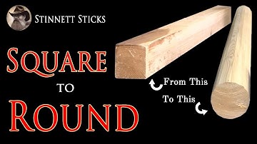 How I Prepare a Cedar Post for Carving a Walking Stick with Power Tools