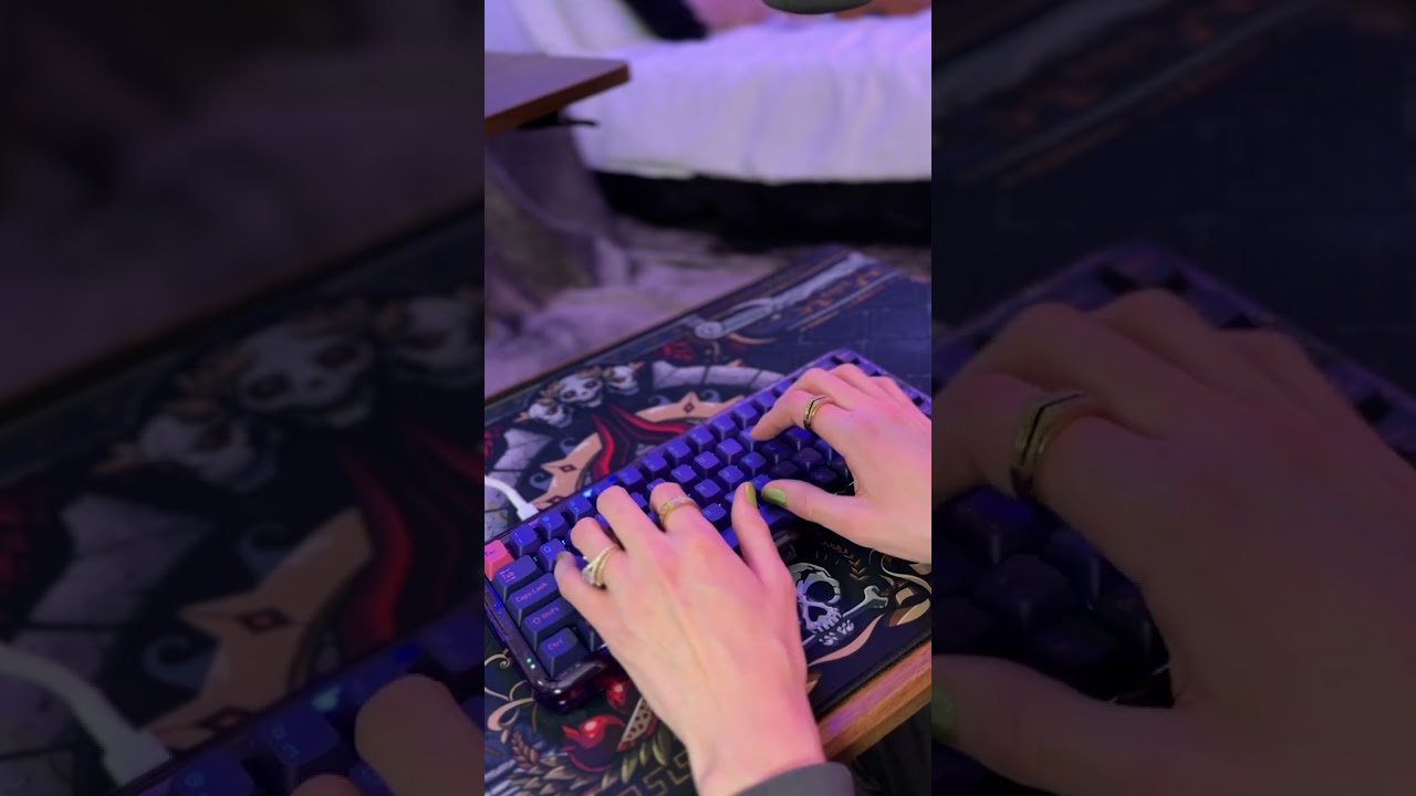 ASMR | Can you type faster than me? #asmr #shorts