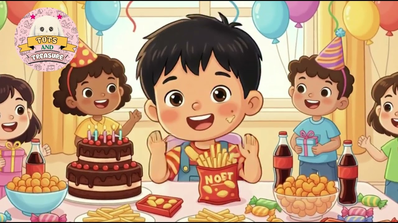 Junk Food vs Healthy Food  Jacks Animated Moral Story for Kids  Healthy Eating Habits