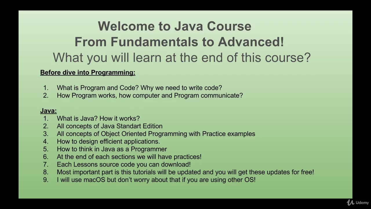 INTRODUCTION to JAVA PROGRAMMING YouTube