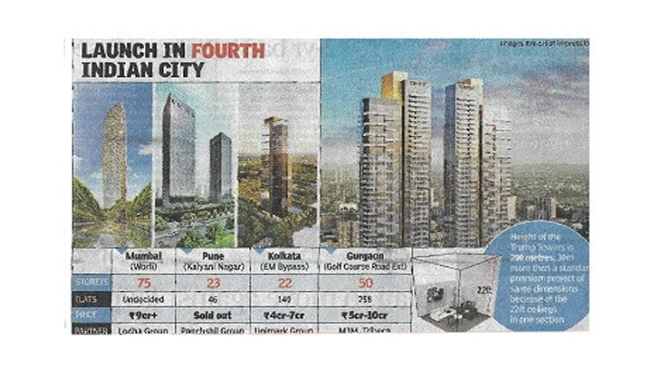 Trump Tower in Delhi-NCR India