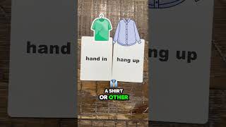 English Lesson Review - Hang up or Hand in - part 2 - #englishlearning