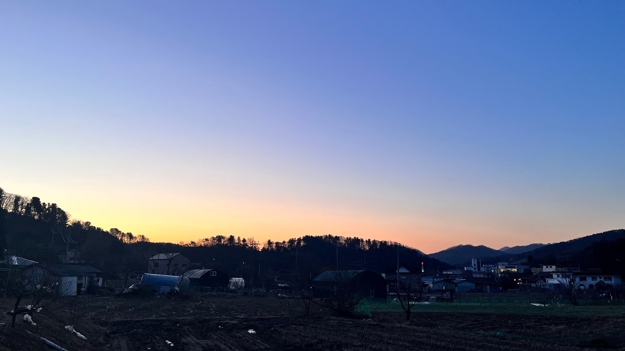 하늘을 올려다보면