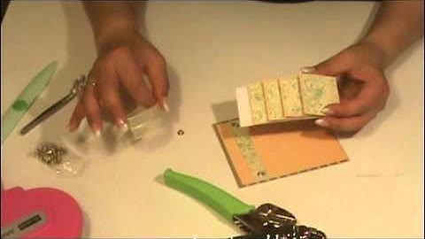 Waterfall Card Tutorial  Scrapbooking with Lily