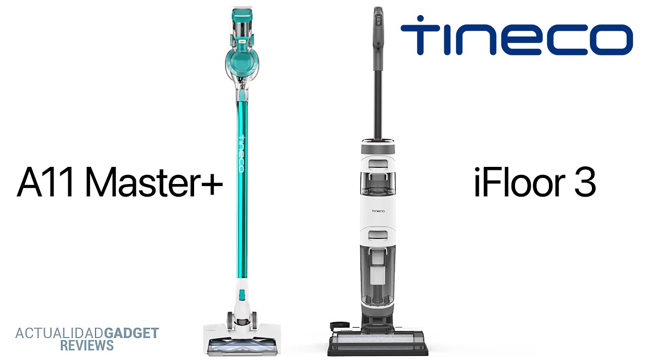 Probamos las aspiradoras Tineco iFloor 3 y A11 Master+ - YouTube