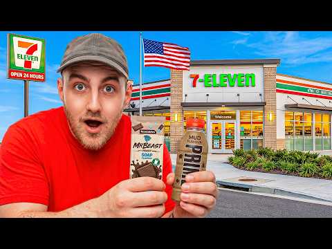 Tester Mærkelige Ting Fra 7-Eleven i USA