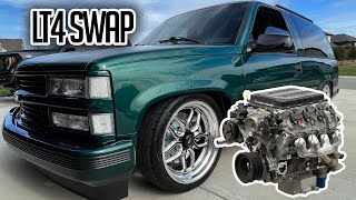 LT4/10spd swapping my 1996 Tahoe! This thing is going to be nuts!