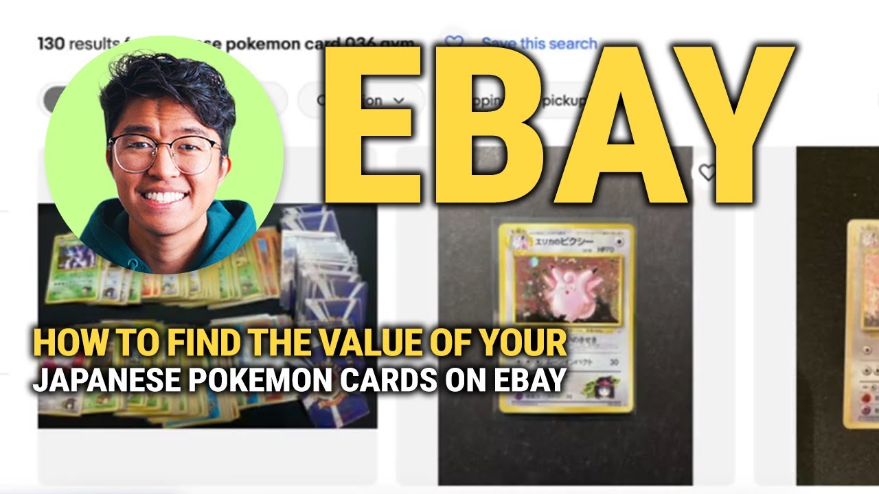 How To Find The Value Of Your Japanese Pokmon Cards on eBay: Easy Step-by-Step Guide! - YouTube How To Find The Value Of Your Japanese Pokmon Cards on eBay: Easy Step-by-Step Guide! - YouTube