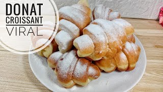 Croissant Donut Viral || Donat Croissant || Donat Keong