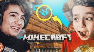 ENES İLE DEVASA EV YAPIYORUZ !   MİNECRAFT SURVİVAL