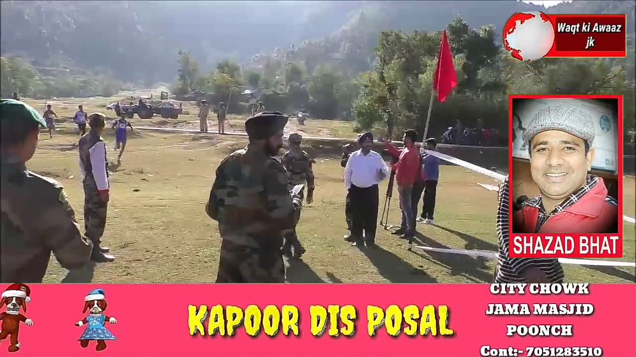 Cross Country Running Organized By Indian Army 39RR In Poonch