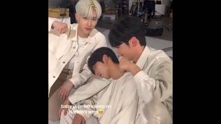 Yujin falling asleep on Hanbin’s arm 🥺 too cute
