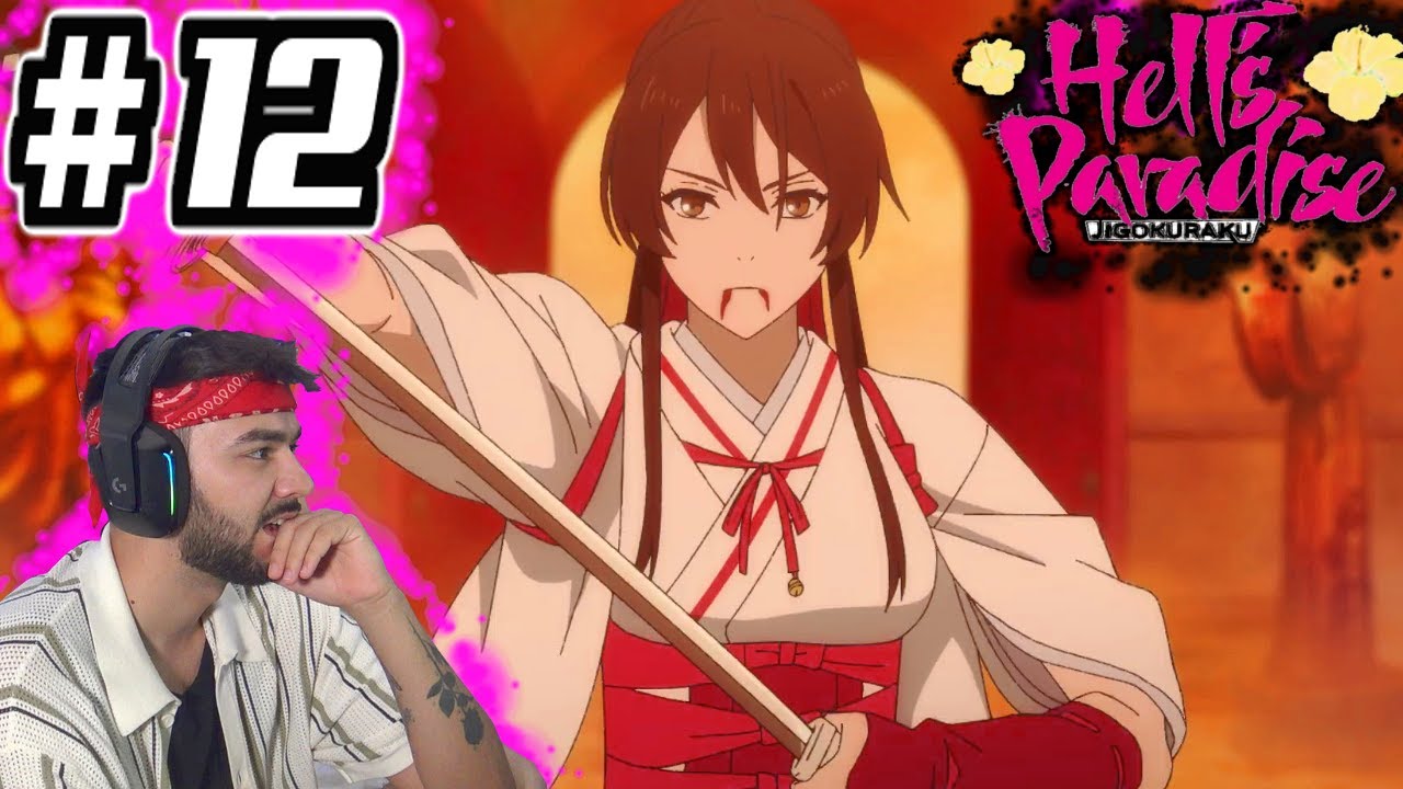 ⚔️JIGOKURAKU CAPITULO 12 SUB ESPAÑOL HD [COMPLETO] REACCION - MuguiNubi