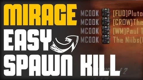 Black Ops 2 - Mirage easy spawn kill tutorial - 5 MAN C4