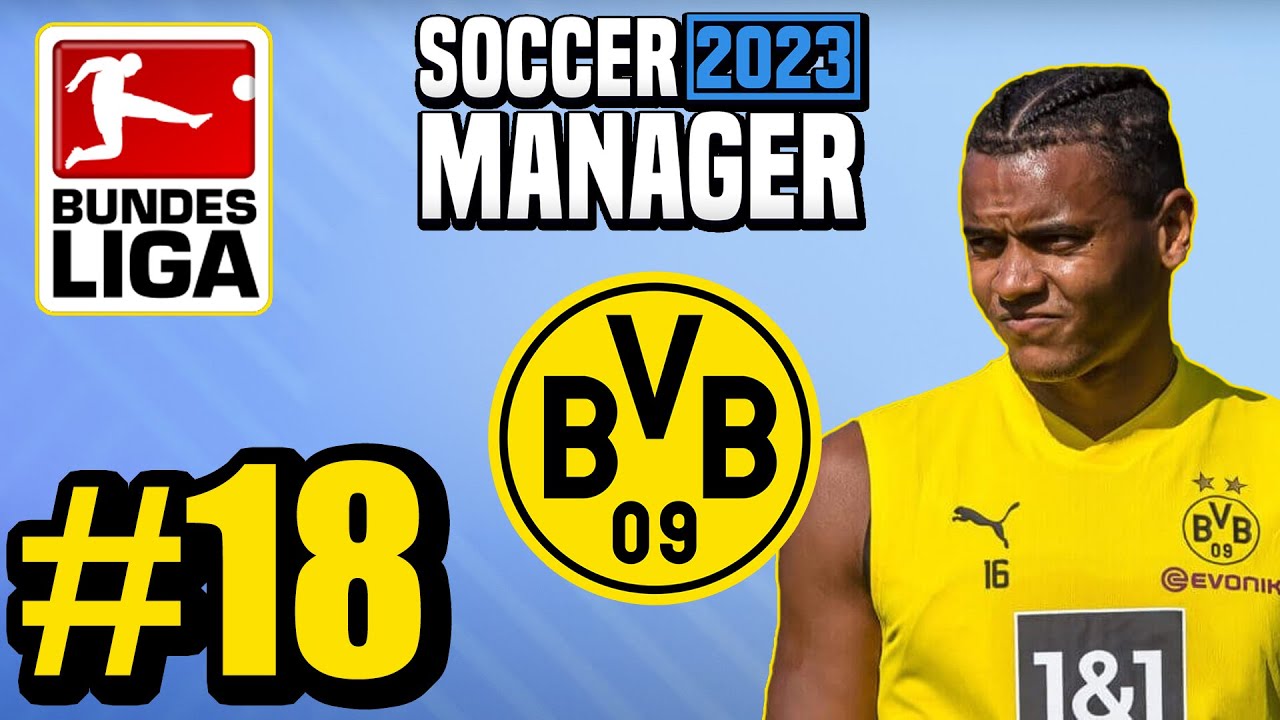 SM23. Карьера за Боруссию Дортмунд #18. Полуфинал ЛЧ против ПСЖ. Много красных карточек.