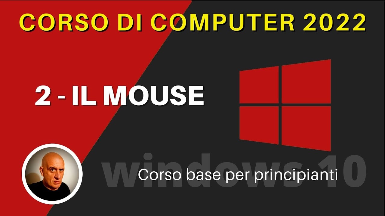 2) Impariamo a conoscere il mouse | Corso di computer principianti 2022