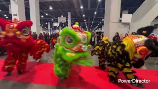 LVCC MAGIC CONVENTION LOHAN SCHOOL OF SHAOLIN LION DANCE PARADE