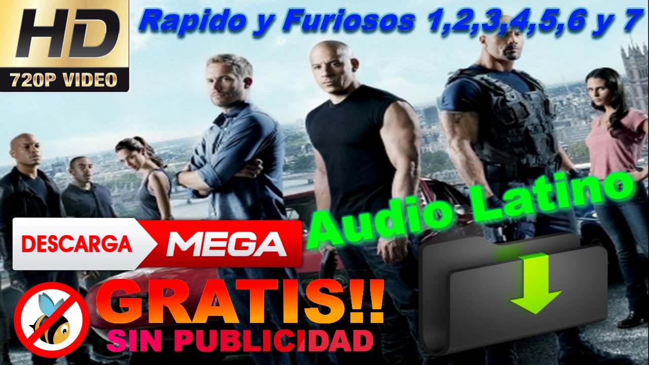 Descargar Rapido y Furioso del 1 al 8 (1,2,3,4,5,6,7 y 8!!) Latino 1