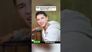 Ryan Garcia SPEAKS OUT on the Epstein Files! 😱 #ryangosling #epsteinfiles
