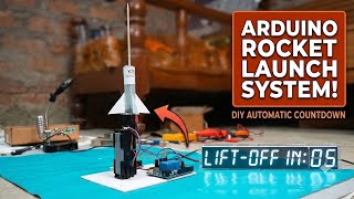 DIY Missile Launcher Project Final Beep Sounds🚀 | Countdown Timer & Automatic Launch
