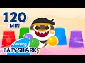 🎨Thief Baby Shark Stole the Colors! | +Compilation | Baby Shark Best Episodes | Baby Shark Official