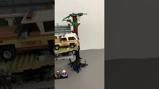 Two Worlds House Build #upsidedown #lego #legomoc #brickmodel #horrorbuild #displaybuild