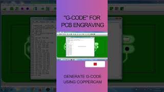 HOW TO GENERATE "G-CODE" USING COPPERCAMP, #electroniclab,#pcbdesign ,#electronic, #short