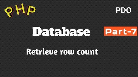 count total records of select query result count PDO