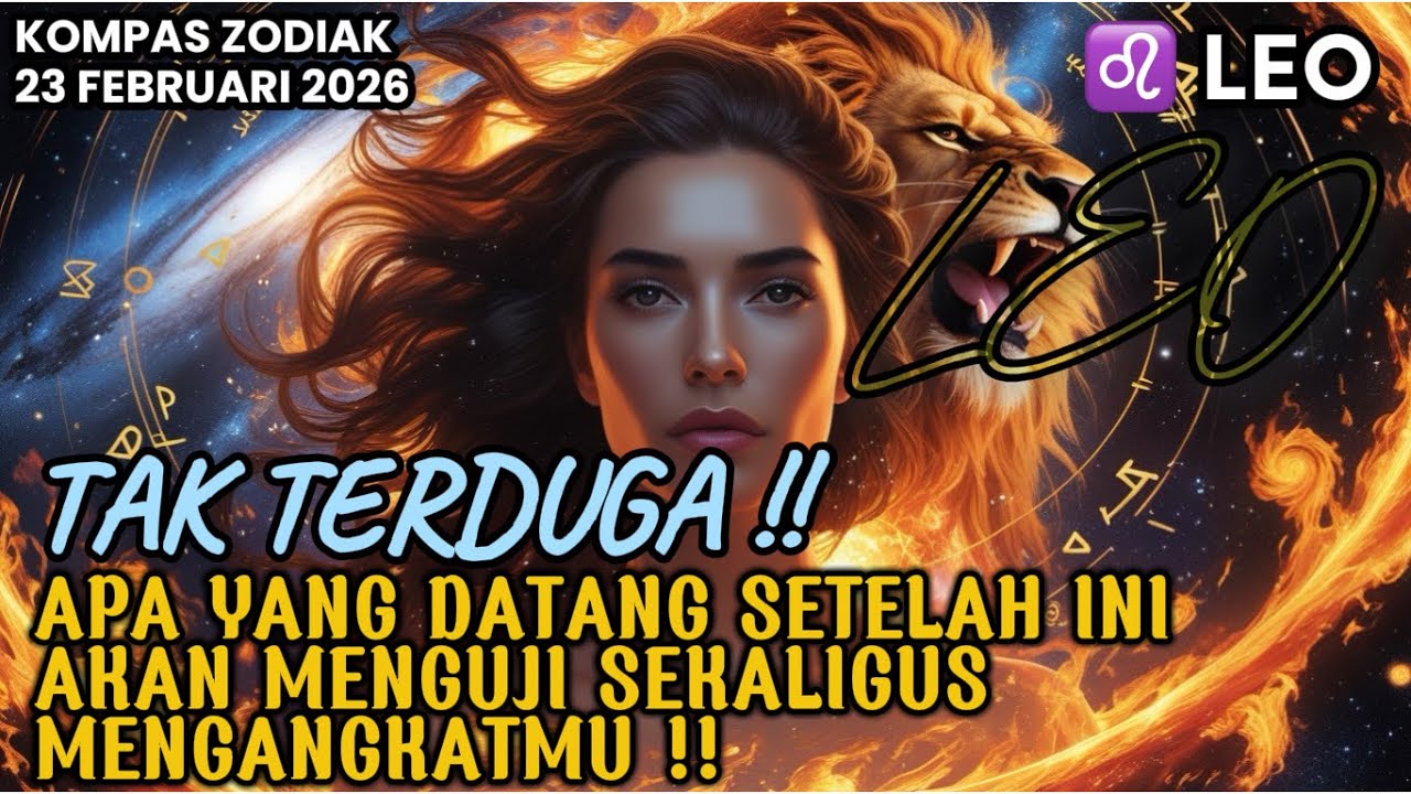LEO♌️TAK TERDUGA‼️APA YANG DATANG SETELAH INI AKAN MENGUJI SEKALIGUS MENGANGKATMU‼️KOMPAS ZODIAK