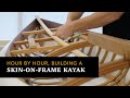 Building a skin-on-frame F1 kayak, hour by hour