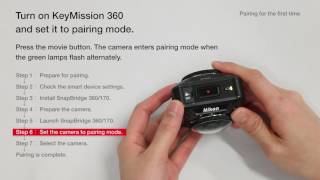 SnapBridge (KeyMission 360) Connection Settings for Android screenshot 2