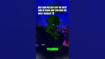 Piccolo vs future gohan? Who wins? #crashout #gohan #piccolo #dbz