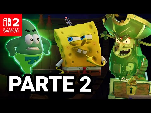 Part 2 🧽 SPONGEBOB: Tidal Titans on Nintendo Switch 2 (Spanish Gameplay)